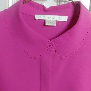 Cooper & ella peter pan style blouse